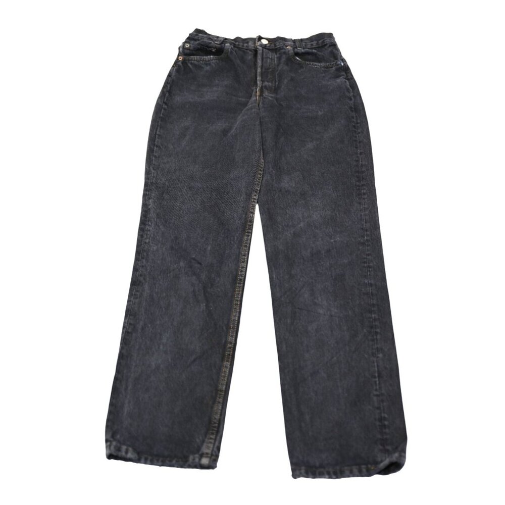 Vintage Levi's Re-worked Button Fly Jeans in Black